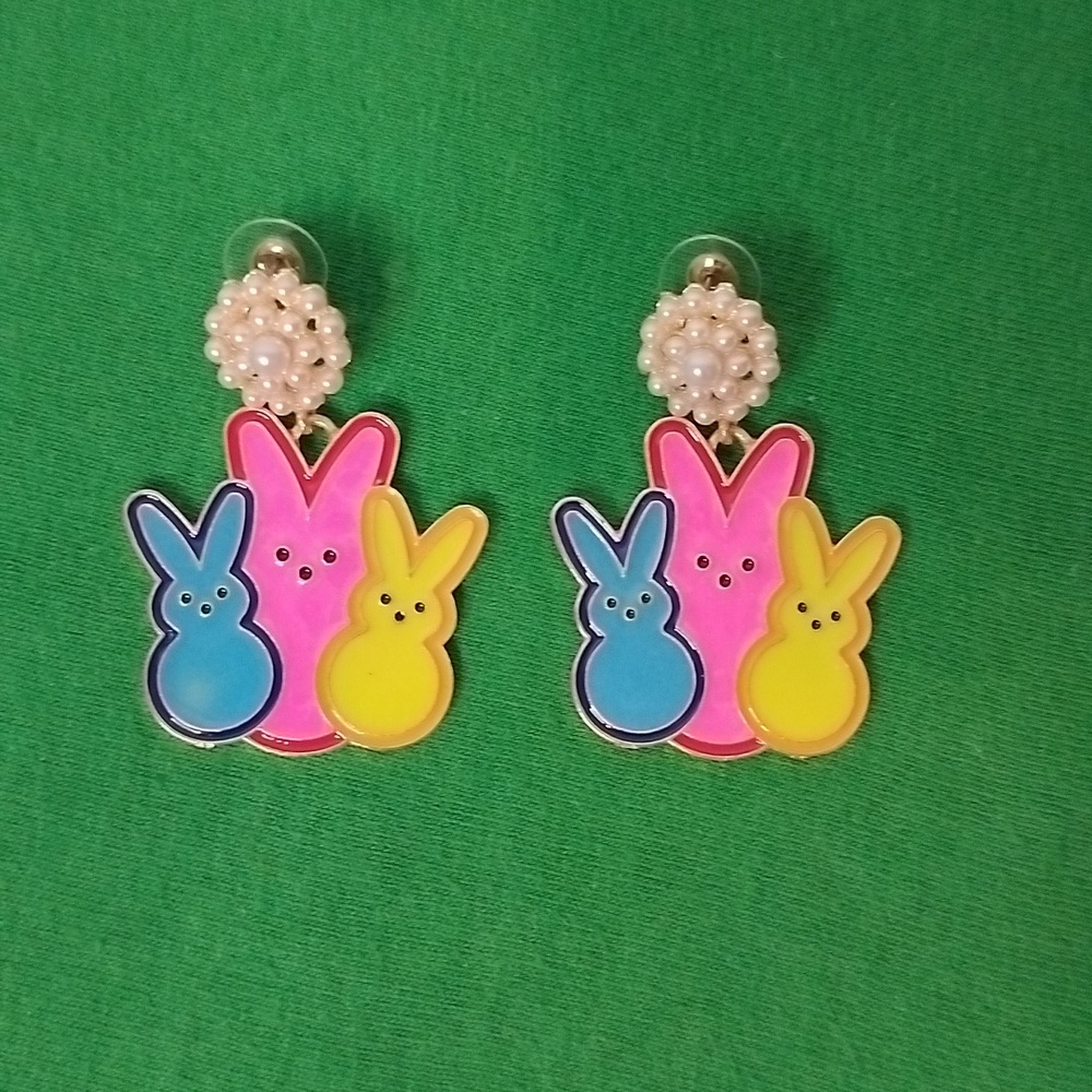 Pierced Easter Earrings